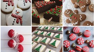 حلويات الكريسماس، افكار كب كيك، لولي بوب، كوكيز #christmas