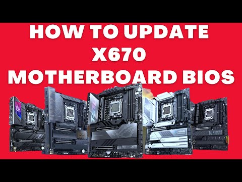 HOW TO UPDATE X670E X670-P MOTHERBOARD BIOS EZFLASH (ASUS, MSI, GIGABYTE, ASROCK, BIOSTAR)