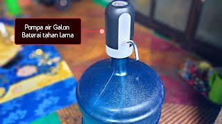 🔴 Review Air Galon Praktis dengan kapasitas baterai tahan lama 1200mA