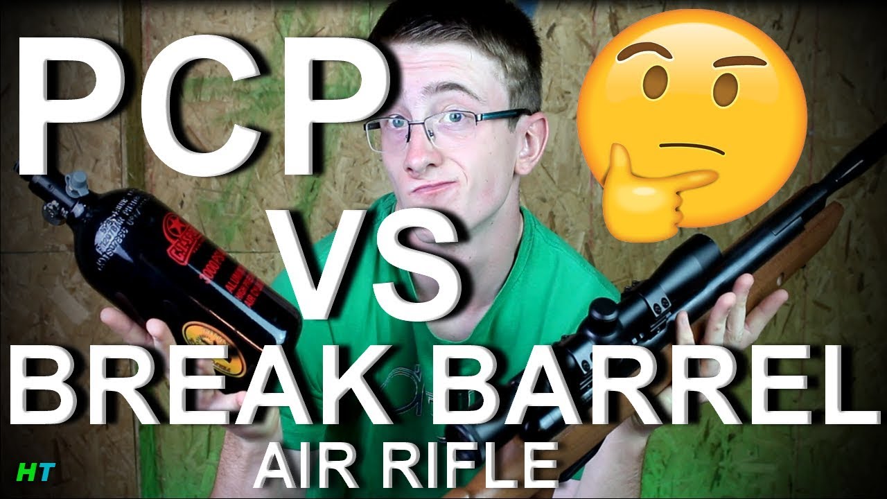 PCP VS BREAK BARREL/SPRINGER Air Rifle Pellet Gun YouTube