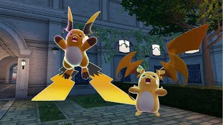 색이 다른 메가라이츄를 만나다! (Shiny Mega Raichu in LZA)