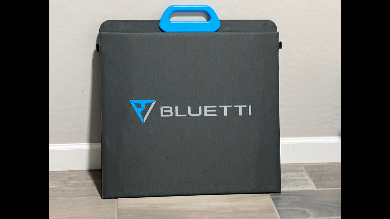 Bluetti PV200 200W Solar Panel Unboxing!