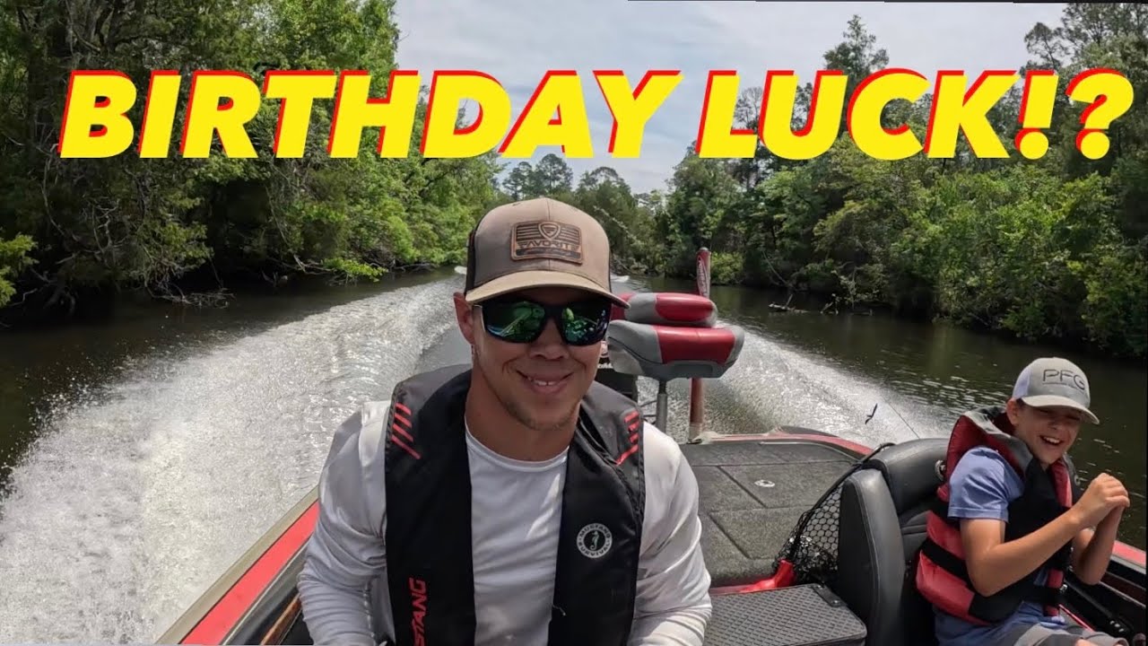 Birthday BASS Fishing!!