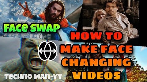 How to make face swap video | How to use Reface App | Tutorial | Techno Man Studio