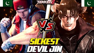 Tekken 8 Steve vs Devil Jin Thrilling Best of 5 Set -Unexpected Match !