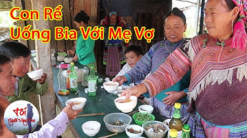 Bữa Cơm Vô Cùng Giản Dị Tại Chợ Phiên Cốc Ly Lào Cai | Mẹ Vợ Uống Bia Với Con Rể | TNVC