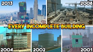 EVERY INCOMPLETE CONSTRUCTION BUILDING SITE (GTA 5 TO GTA 3)