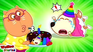 Don't Steal My Birthday, Kat!!  Baby Don't Be Angry ⭐ Funny Cartoon For Kids @KatFamilyChannel