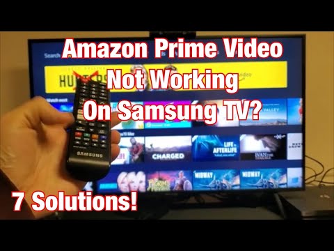 Amazon Prime Video NOT WORKING on Samsung Smart TV? FIXED (7 Solutions)