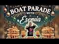 Boat Parade with ESENIIA | Festive Christmas Celebration on the Water #eseniiamikheeva