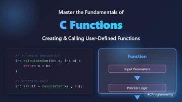 C Functions Explained for Beginners: Declaration, Definition & Best Practices