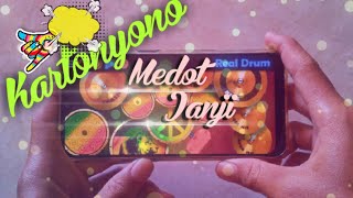 KARTONYONO MEDOT JANJI REGGAE VERSION | REAL DRUM COVER