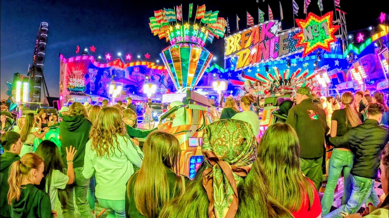 2 VOLLE FAHRTEN! Break Dance No.1 - Kinzler / Rasch ( Offride / POV ) [ Backfischfest Worms 2025 ] 