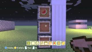 Minecraft Xbox Tutorial - How To Build A Food Dispenser Tutorial