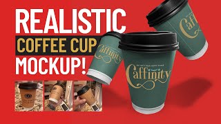 How to Create a Realistic Coffee Cup Mockup screenshot 2