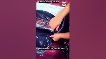 Unboxing Zouk Handbag | #review #unboxing #handbags #shorts #trendinghandbags #zouk #leatherhandbags