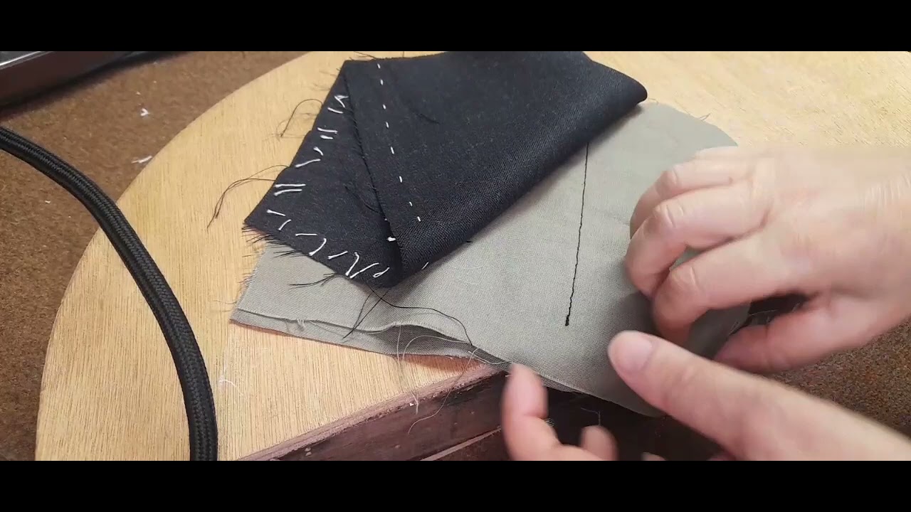 Alta sartoria italiana: tasca a filetto unico - parte 2