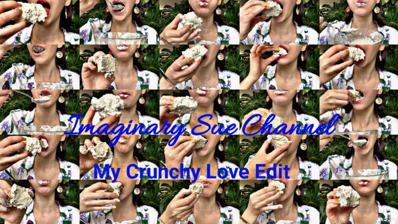 @mycrunchylove Wet Chalk Goat's Milk In Chalk Cream Asmr 🤍 ll Imaginary Sue Channel ll