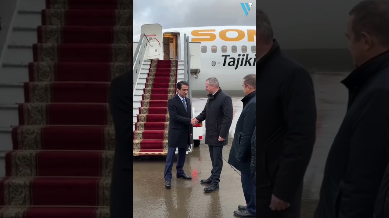 Рустами Эмомали прибыл в Санкт-Петербург для участия в заседании СНГ