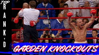 The 10 Greatest Knockouts at Madison Square Garden That Left Fans Going Crazy | TOP RANK'D