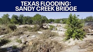 Sandy Creek bridge is salvageable in Travis County | FOX 7 Austin