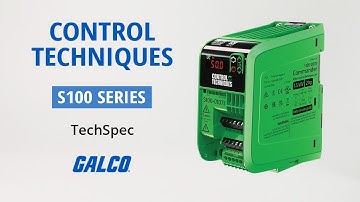 TechSpec: Control Techniques S100 | Galco
