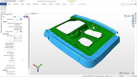 Designer 2022 - Surfaces - Parting & Split plane