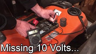 Lawn Tractor Battery Test