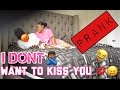 Lyric prank on girlfriend Emotional