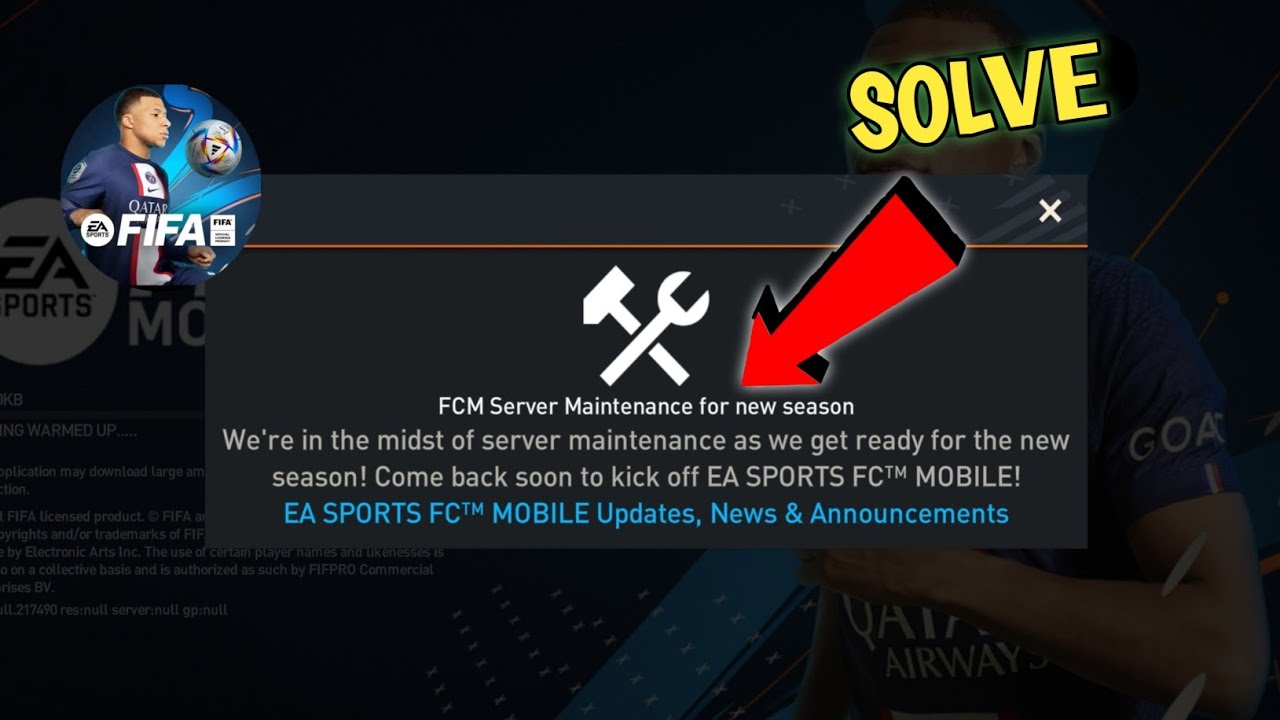 fc mobile server maintenance for new season | how to fix fifa mobile maintenance problem