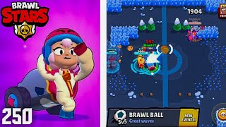 Brawl Stars 🤗 | BRAWL BALL - BONNIE 😍| Part - 250 #brawlstars