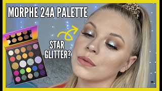 MORPHE 24A PALETTE 🌟 | swatches, tutorial \& review | makeupwithalixkate