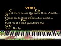Four Strong Winds (Neil Young) Piano Cover Lesson in C with Chords/Lyrics