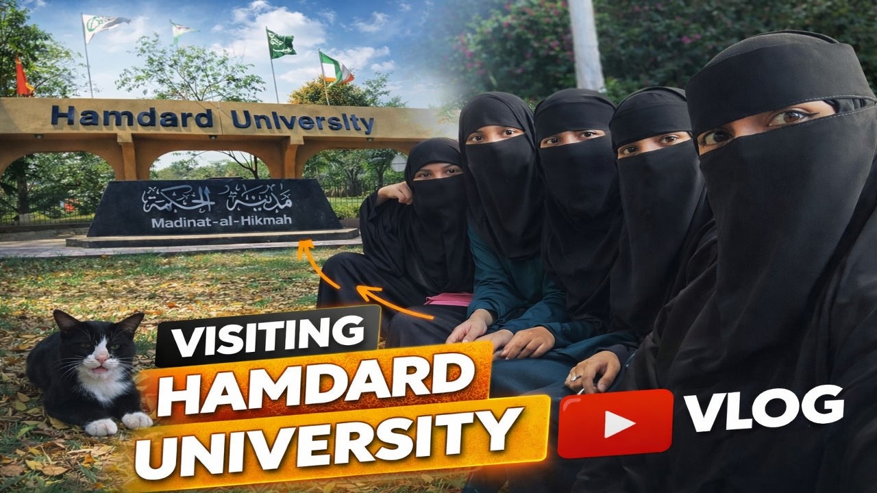 👉 “Hamdard University Visit 😍 | Friends Outing Vlog | Karachi Vlog”