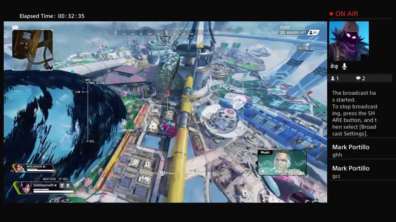 Apex with the prodino