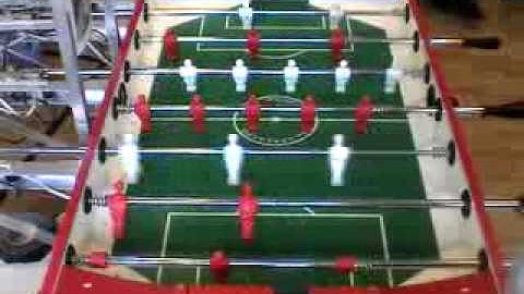 Automated foosball run