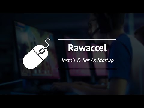 How to install rawaccel and Set it as a Startup (More Info In Description)
