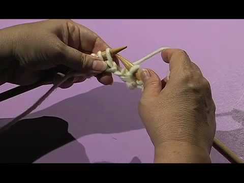 Verena Knitting Instructions: Knit Basics #12- SLIP 1 PURLWISE WITH YARN IN B...