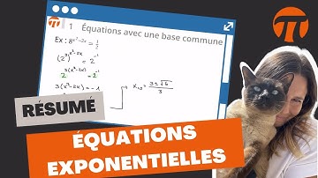 Équations exponentielles