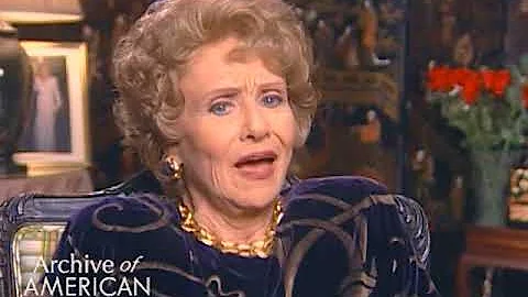 Ruth Warrick on Mia Farrow on "Peyton Place" - Tel...