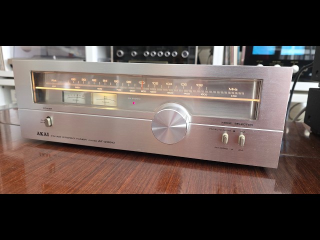 Tuner Akai AT-2250L D'occasion – Parfait Pour Chaîne Hi-fi (sans Câble)