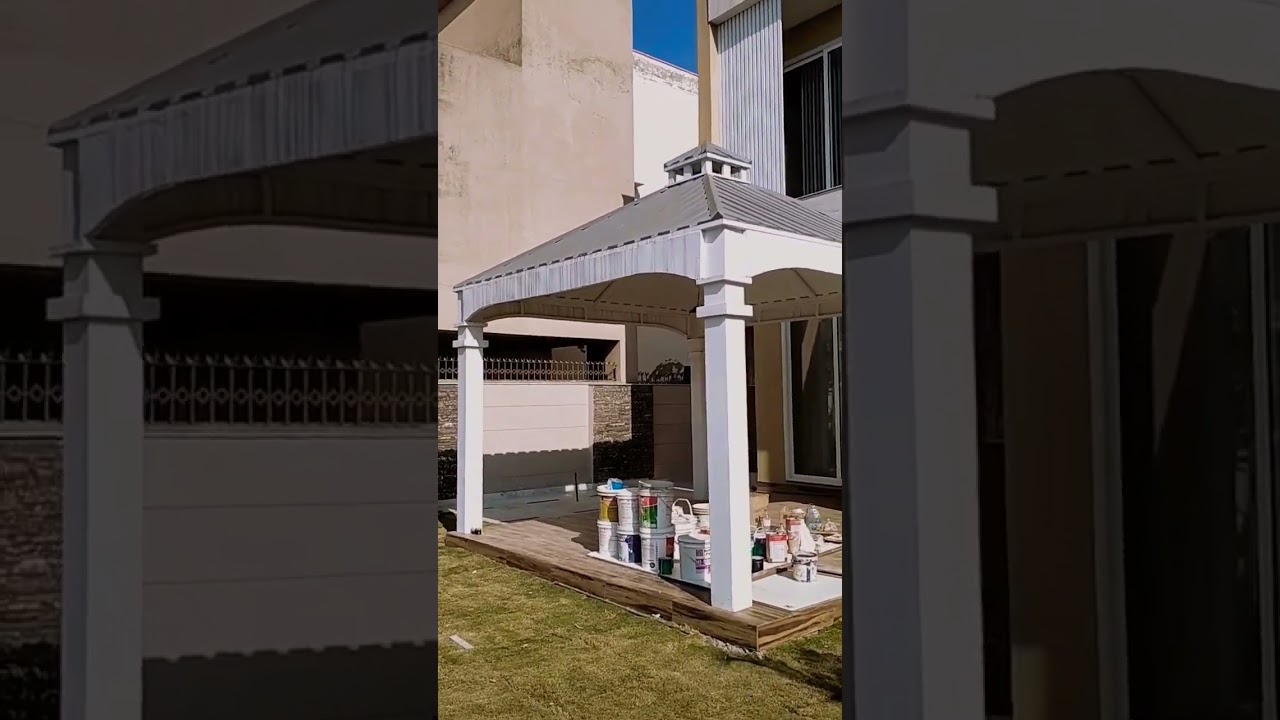 fiberglass gazebo beautiful gazebo fiberglass Windows shade fiberglass chhath fiberglass kanopi ghat