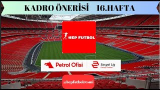 Po Sosyal Lig 16.Hafta Kadro Önerisi - Bu Hafta 132 Puanla 25.Olduk Ve 1000 Li̇k Yakit Kazandik