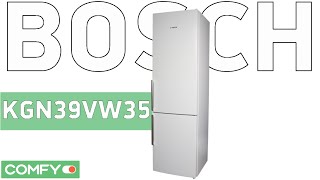 Bosch KGN39VW35 - двухкамерный холодильник от известного производителя - Видео демонстрация