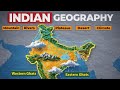 Indian Geography : Through Map Animation🤯 | One Shot Geography | UPSC | Geography By Yash Rajput