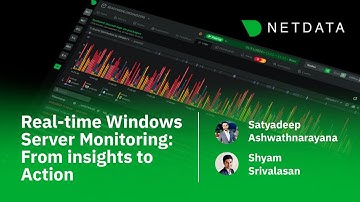 Real-time Windows Server Monitoring - From insights to Action