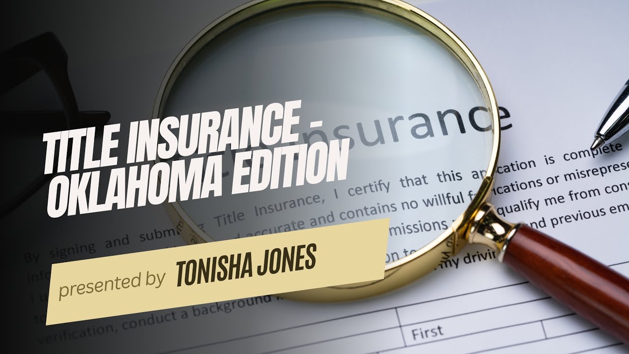 What is Title Insurance? - Oklahoma Edition