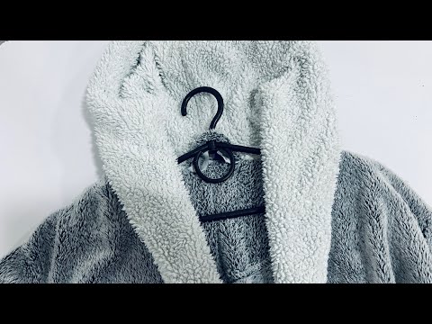 Флісові халати секонд-хенд мікс 1 сорт від 8 кг, видео 6