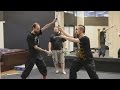 Two HEMA instructors comment on dual wielding swords