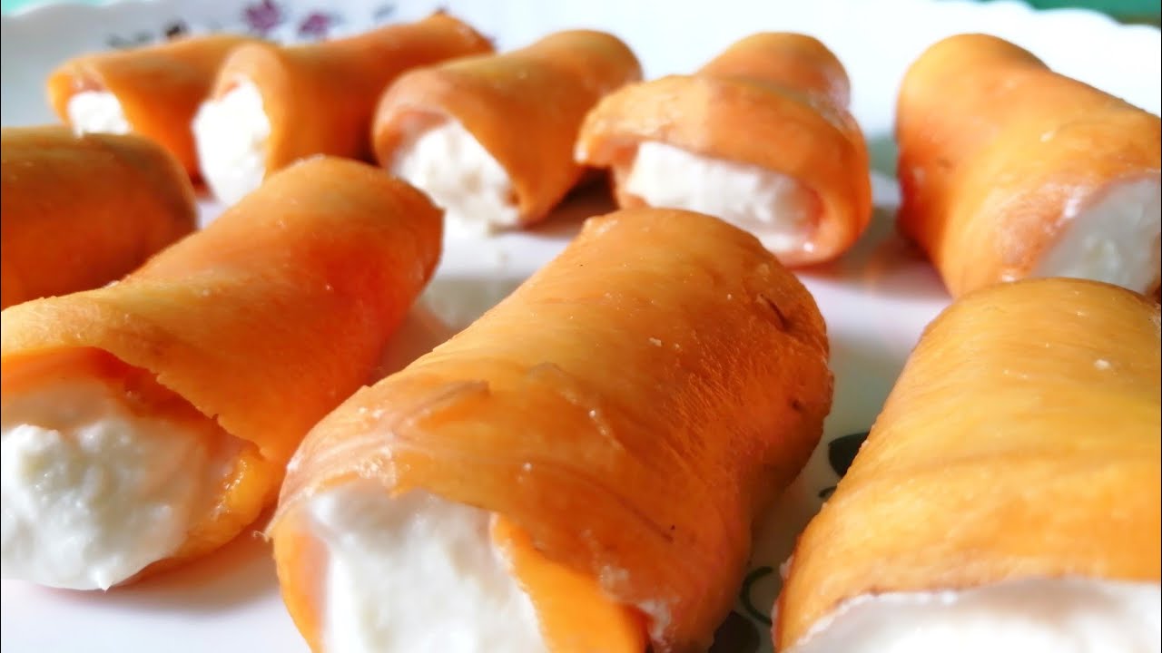 Mango Cheese Rolls • পাকা আমের চীজ রোল • Mango Dessert • Ripe Mango